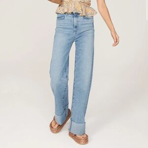 Mia Wide Cuff Jeans